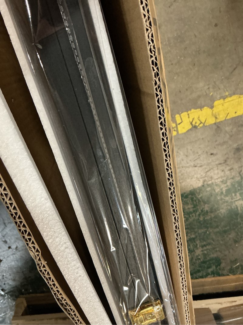 Condition photo showing Good Condition for IHEIPYE Jersey Display Frame Case Lockable, Large Sport Jersey Shadow Box with 98% UV Protection Acrylic and Hanger for Baseball Basketball Football Soccer Hockey Shirt and Uniform,Black Standard Jersey-Felt Lining-1 Pack