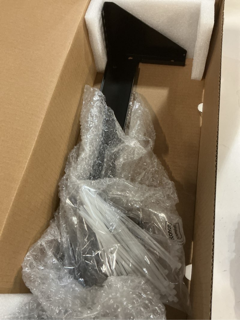 Condition photo showing As Is for [enhanced] cable matters max 170 lbs heavy duty 19-inch vertical 2u wall mount rack patch panel bracket, versatile vertical and horizontal installation for 19\\\" network, server, and equipment (missing parts)