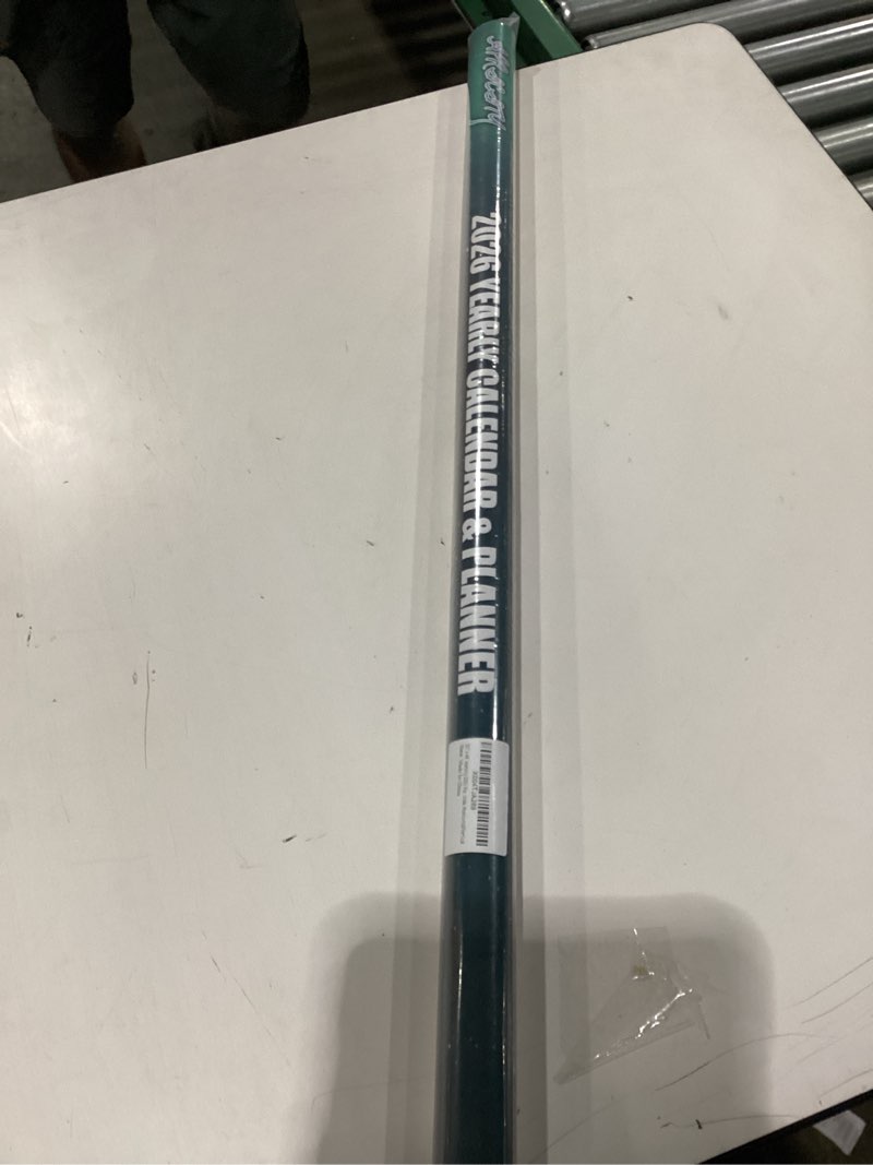 Condition photo showing New/Like New for 32" x 48" Apricity 2026 Wall Calendar Dry Erase - Dark Green Wall Calendar Wet & Dry Erasable Lamina