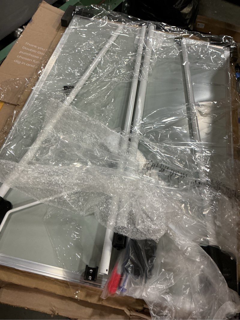 Condition photo showing As Is for VIZ-PRO Whiteboard Easel, 36 x 24 Inches, Portable Dry Erase Board Height Adjustable for School Office and Home Standard 36 X 24 Inches