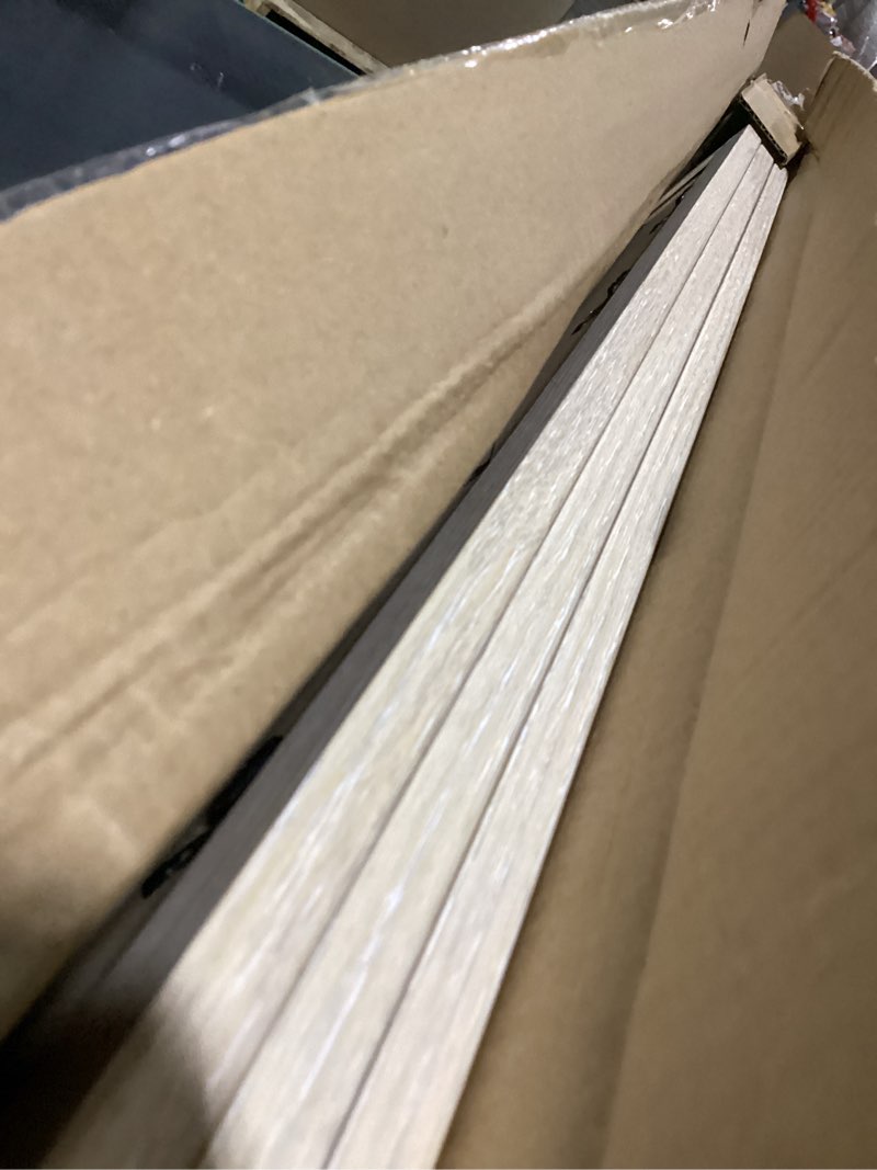 Condition photo showing New/Like New for 16x24 Frame Set of 3, Natural Wood Grain 16x24 Poster Frame for Gallery Wall Mounting (3 Pack,Natural) 16x24 - 3 pack Natural