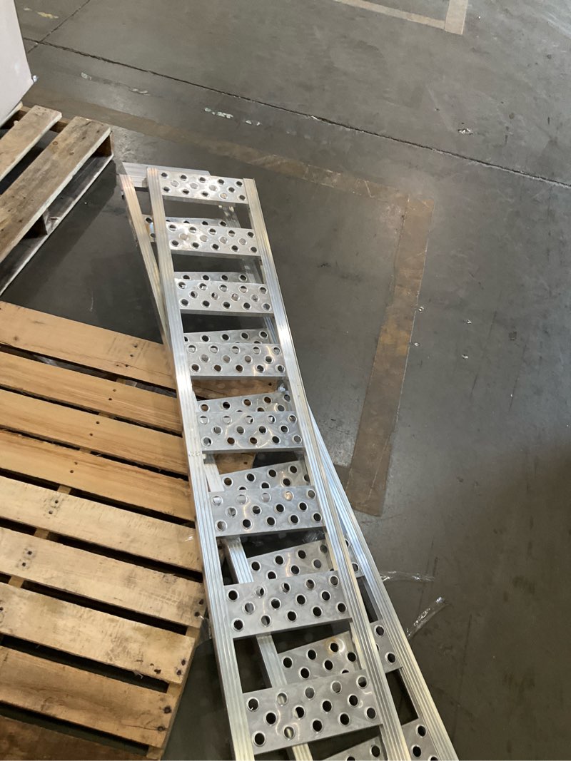 Condition photo showing As Is for ramp parts