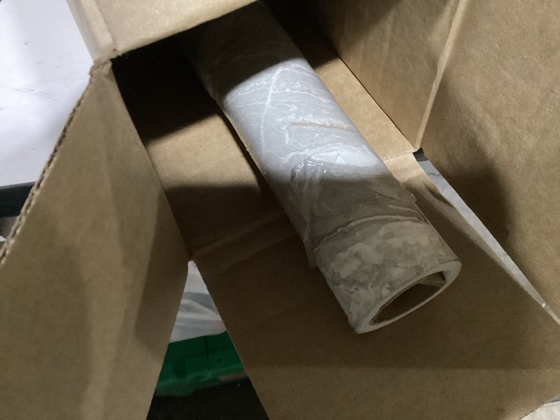 Condition photo showing Good Condition for VEELIKE Large Size Marble Contact Paper Peel and Stick Countertops for Kitchen Waterproof Beige Gold Marble Wallpaper for Countertops Walls 32''x118'' Self Adhesive Countertop Vinyl for Bathroom Desk 32" x 118" Beige Gold