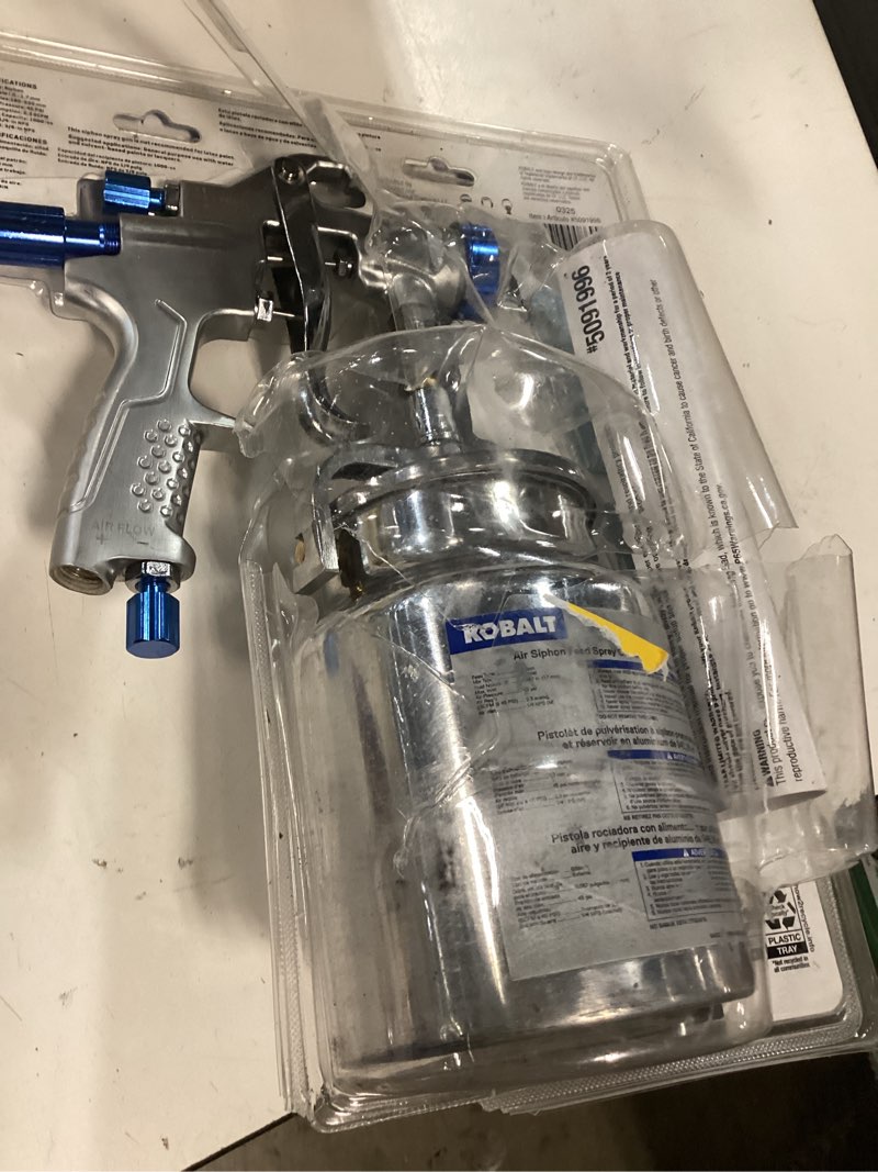 Condition photo showing Good Condition for kobalt 2-in air paint sprayer