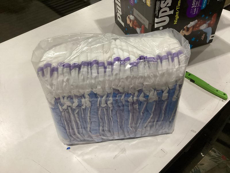 Condition photo showing As Is for Pull-Ups Boys' Night-Time Potty Training Pants, Size 4T-5T Overnight Training Underwear (38-50 lbs), 52 Ct 4T-5T 52