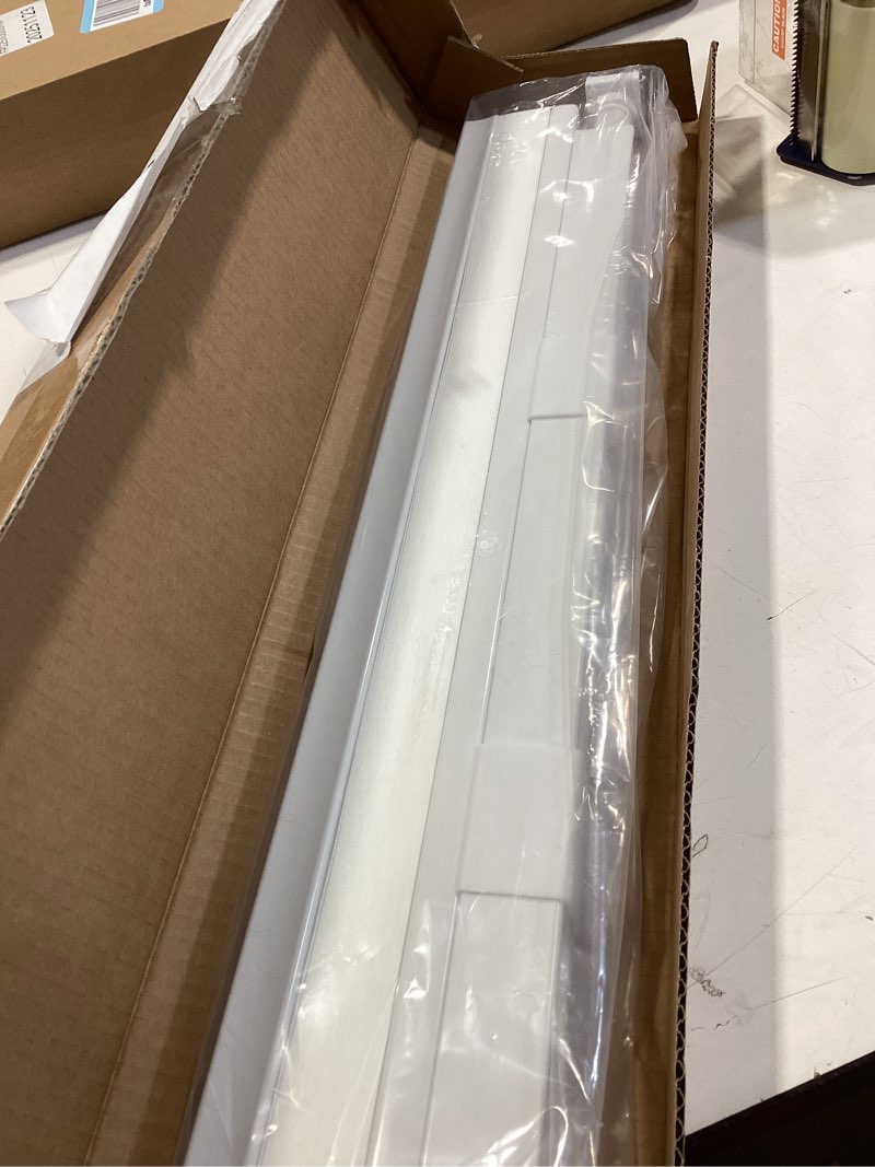 Condition photo showing Good Condition for Lazblinds Upgraded Magnetic Top Down Bottom Up (TDBU) Honeycomb Blinds, No Drill No Tools Easy Install Cordless Cellular Shades for Windows 23" W x 48" H, White - Light Filtering White - Light Filtering 23"W x 48"H