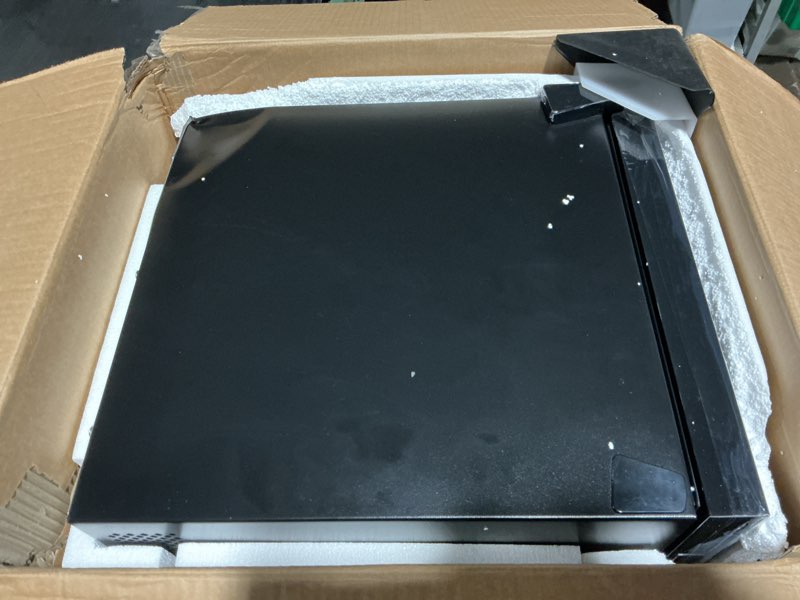 Condition photo showing As Is for Electric Cigar Humidor 50L with Heating and Cooling Temperature Control and Humidity Control System, Cooler Cabinet Large Capacity for 300 Counts with Spanish Cedar Wood Shelves & Hygrometer