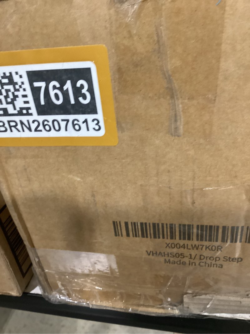 Condition photo showing Good Condition for hitch step for 2" hitch receiver, 8 inch drop tow hitch step steel construction bumper protector for truck/car/suv vehicles 500lbs maximum load 24.27 inch