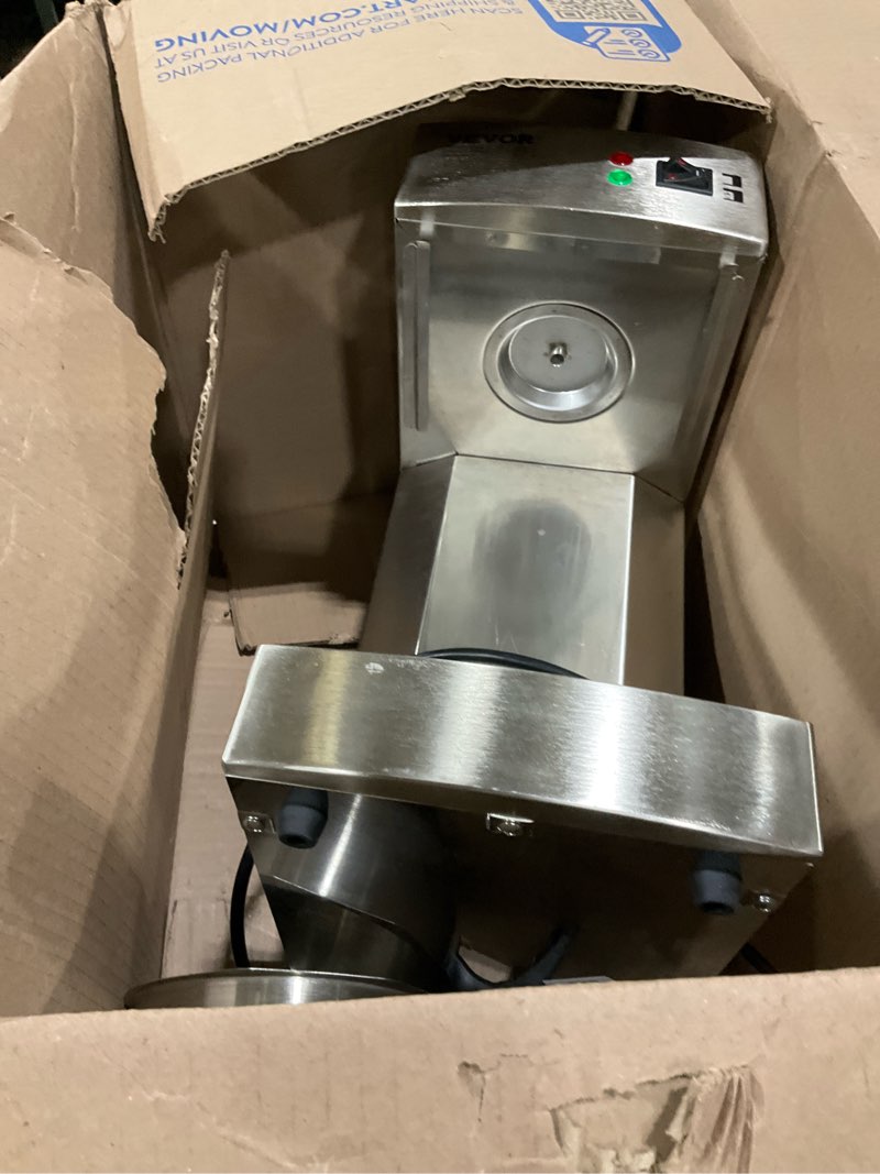 Condition photo showing As Is for VEVOR 12 Cups Commercial Drip Coffee Maker, Coffee Maker Machine with 2 Glass Carafes and 2 Warmer Plates, Stainless Steel Pour Over Coffee Brewer for Restaurant, Office, Cafe 2 Warmer Plates, Auto Water Intake: No