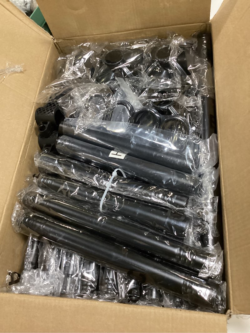 Condition photo showing Good Condition for sunally room divider curtain rod, no drilling room separator for space partition adjustable 4-10ft(h) 28-70inch(w) heavy duty temporary wall divider floor to ceiling tension rod, black