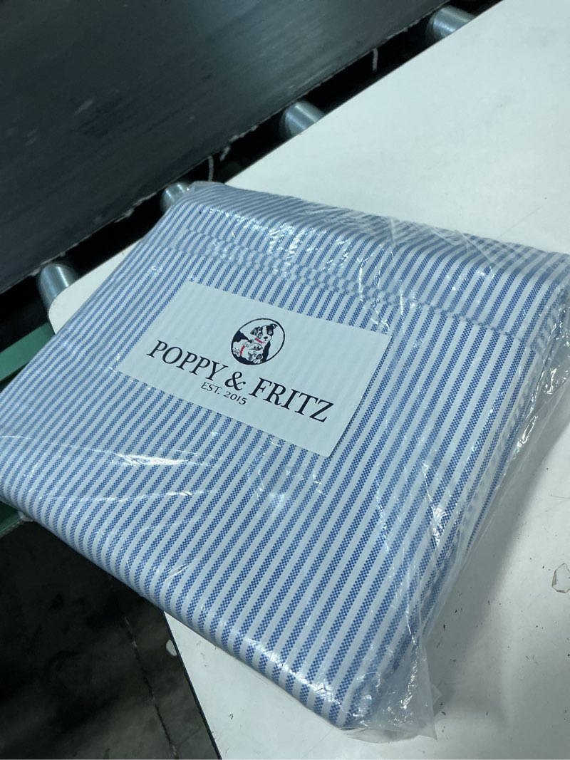 Condition photo showing Good Condition for  poppy & fritz cotton percale printed bed sheet set full
