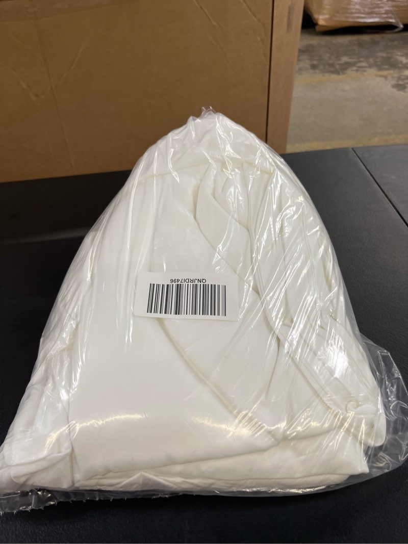 Condition photo showing Good Condition for bamboo fitted sheet set, king, white
