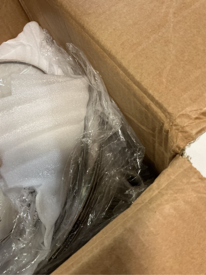 Condition photo showing Good Condition for Chafing Dishes for Buffet 4 Pack, 5QT Food Warmers for Parties Buffet, Stainless Steel Round Chafers and Buffet Warmers Sets for Home, Gatherings, Birthday, Parties, Church Events, Catering Events Golden 4 Pack