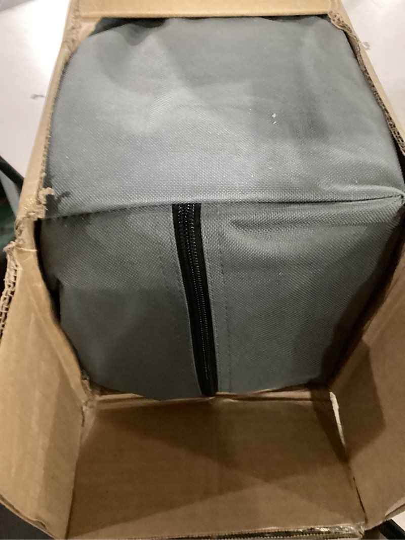 Condition photo showing New/Like New for eagle peak 6x4 instant pop up canopy tent with 4 sidewalls, blue | small portable canopy with carry bag, lightweight pop up outdoor tent for beach, camping & sports, easy setup, ultra compact blue four walls
