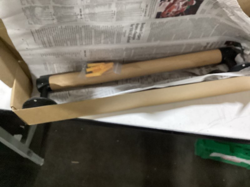 Condition photo showing Good Condition for 18 inch Real Wood Grab Bar Hand Rails for Indoor Stairs- Wall Mounted Wooden Staircase Handrails, Interior Stair Railings, Exterior Steps Banister Hand Railing, Safety Handle for Elderly 1.5 FT