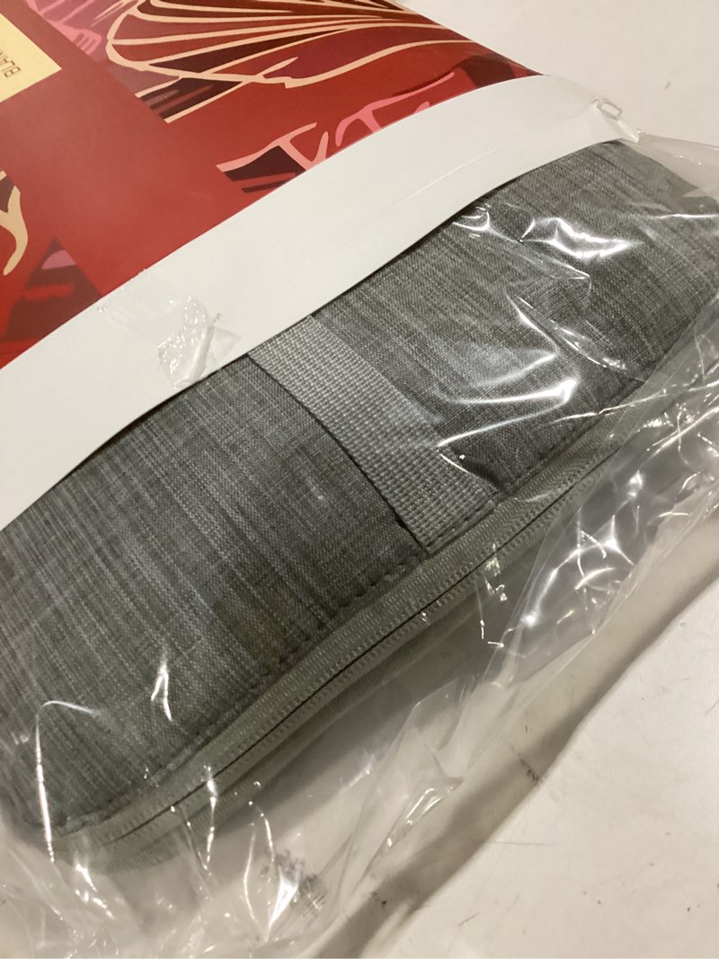 Condition photo showing Good Condition for Woolly Throw Pure Wool Blanket - Large 55x83 inches, 1.5 lbs,Wool Fringed Knee Throw Blanket for Couch Bed Outdoor Travel,Soft Lightweight Breathable Blanket for All Season,Blue-red Lattice Bluish Red 55 inches(L)x83inches(W)