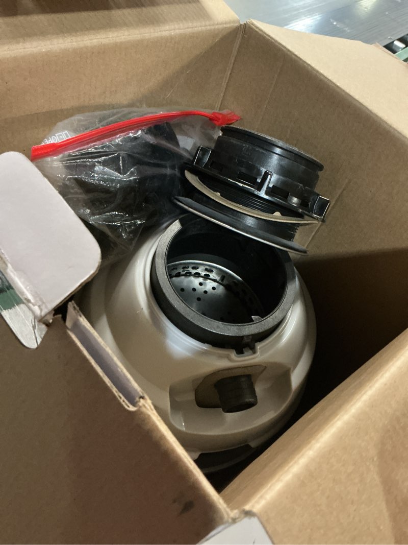 Condition photo showing As Is for Waste King Garbage Disposal for Kitchen Sink with Power Cord, Food Waste Disposer, L-8000 1 HP - Continuous Feed Disposal Only 20 Year Warranty