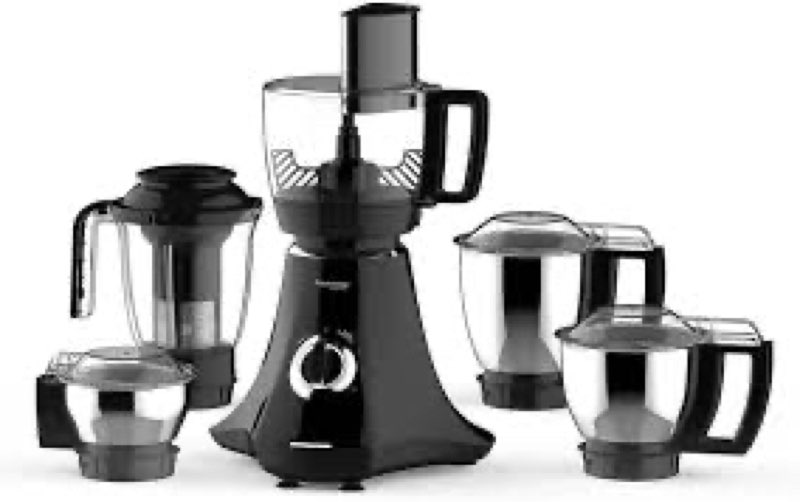 Butterfly Elektra 5 Jar Food Processor and Mixer Grinder, 550 Watt, Indian Mixer Grinder