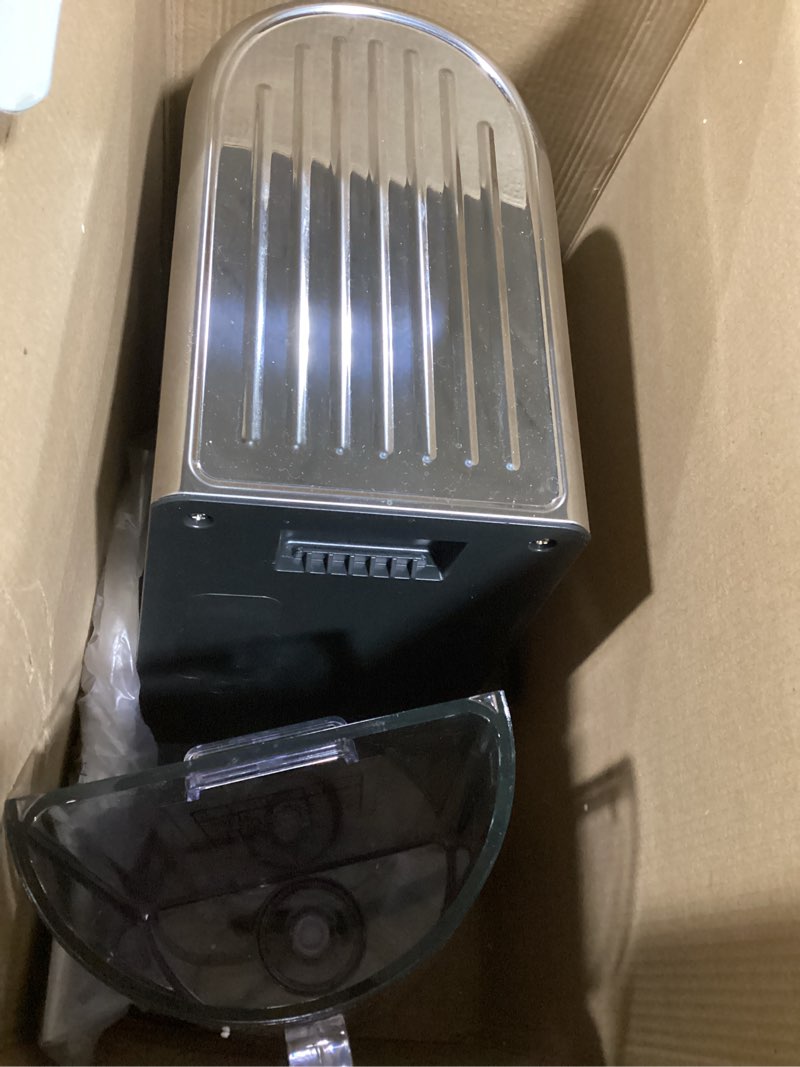 Condition photo showing As Is for (incomplete) breville bambino espresso machine bes450bss, brushed stainless steel