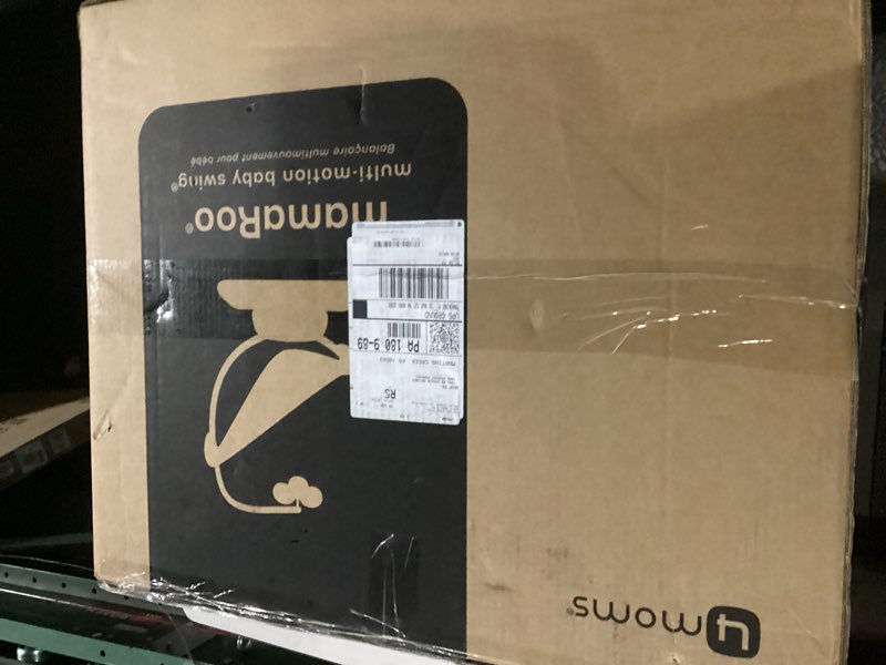 Condition photo showing New/Like New for 4moms MamaRoo Multi-Motion Baby Swing, Bluetooth Enabled with 5 Unique Motions, Black