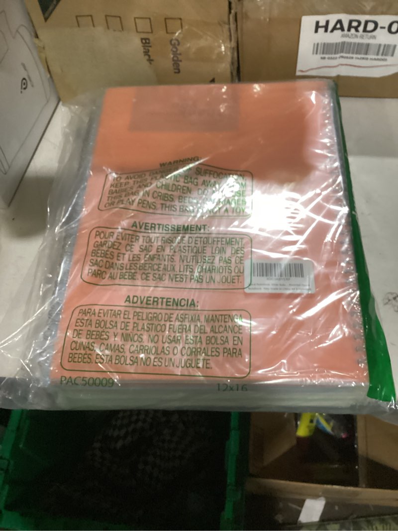 Condition photo showing New/Like New for spiral notebook, wide ruled notebook journal, 8.5" x 11" lined journal notebook pack, a4 large subject notebook for school, work, notes, 560 thick paper, 24pcs index tabs, assorted pastel notebook