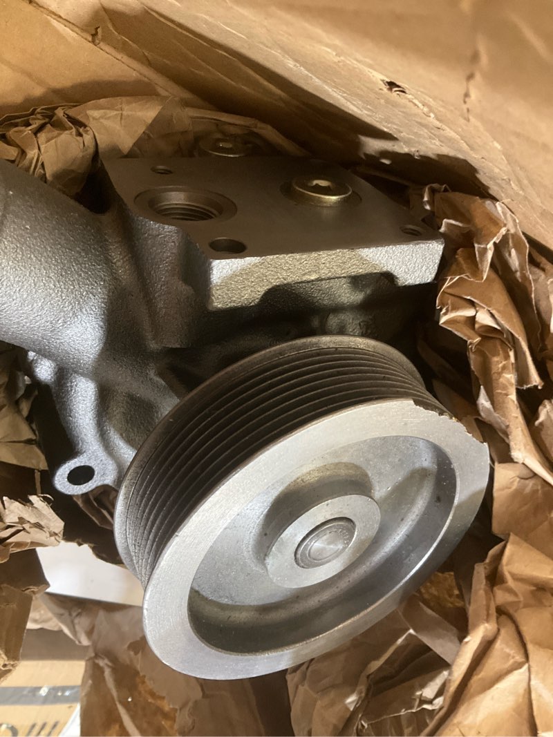 Condition photo showing As Is for oem quality 202-7676 water pump assy fits for caterpillar c9 engine