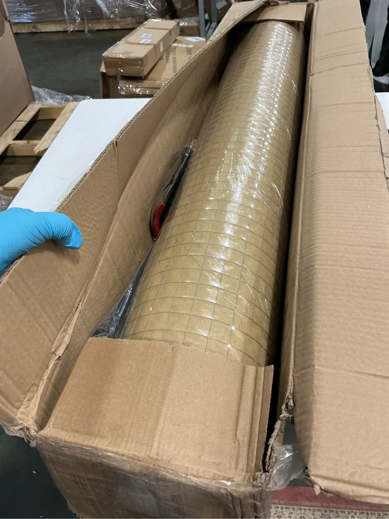 Condition photo showing New/Like New for 48in x 100ft Hardware Cloth Hot-Dip Galvanized Welded Wire Mesh - Heavy Duty 23 Gauge Chicken Wire F