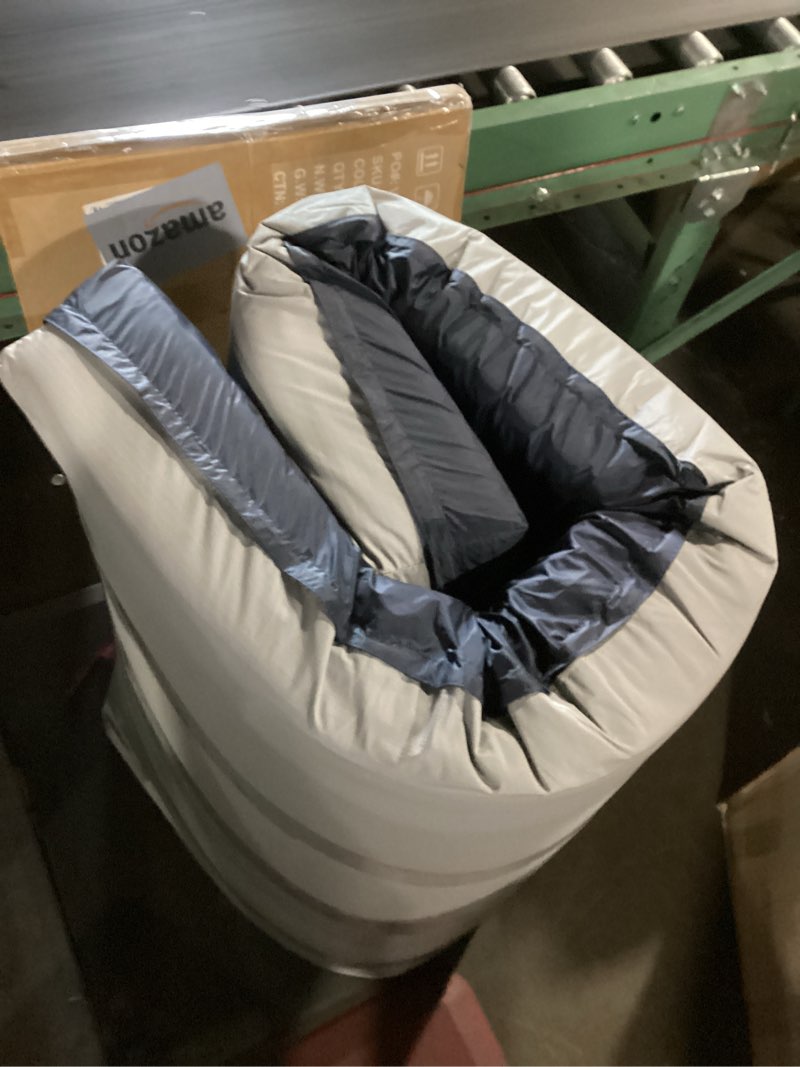 Condition photo showing Good Condition for willpo certipur-us memory foam camping mattress with travel bag and 2 interchangeable covers, lightweight portable sleeping pad for tents, guest beds, home gray twin/75.2"*38.19"*3