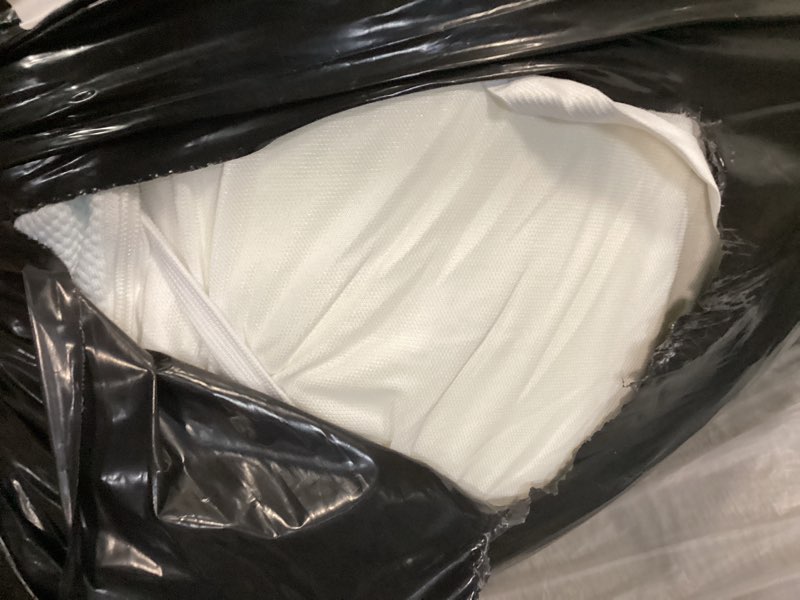 Condition photo showing As Is for tempur-pedic tempur-adapt + cooling 3-inch queen mattress topper medium luxury premium foam, washable cover, medium cooling topper,white 3" + cooling queen
