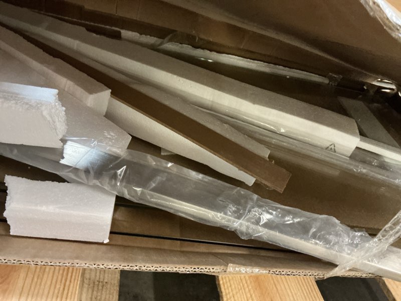 Condition photo showing As Is for Glass shower door PHO_15TGHB2K