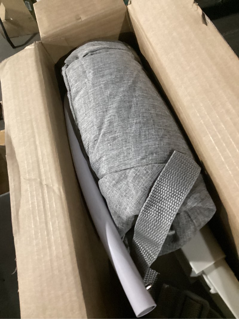 Condition photo showing As Is for Skip Hop Baby Ergonomic Activity Floor Seat for Upright Sitting Lightweight and Travel-Friendly Silver Lining Cloud Grey Age 0+