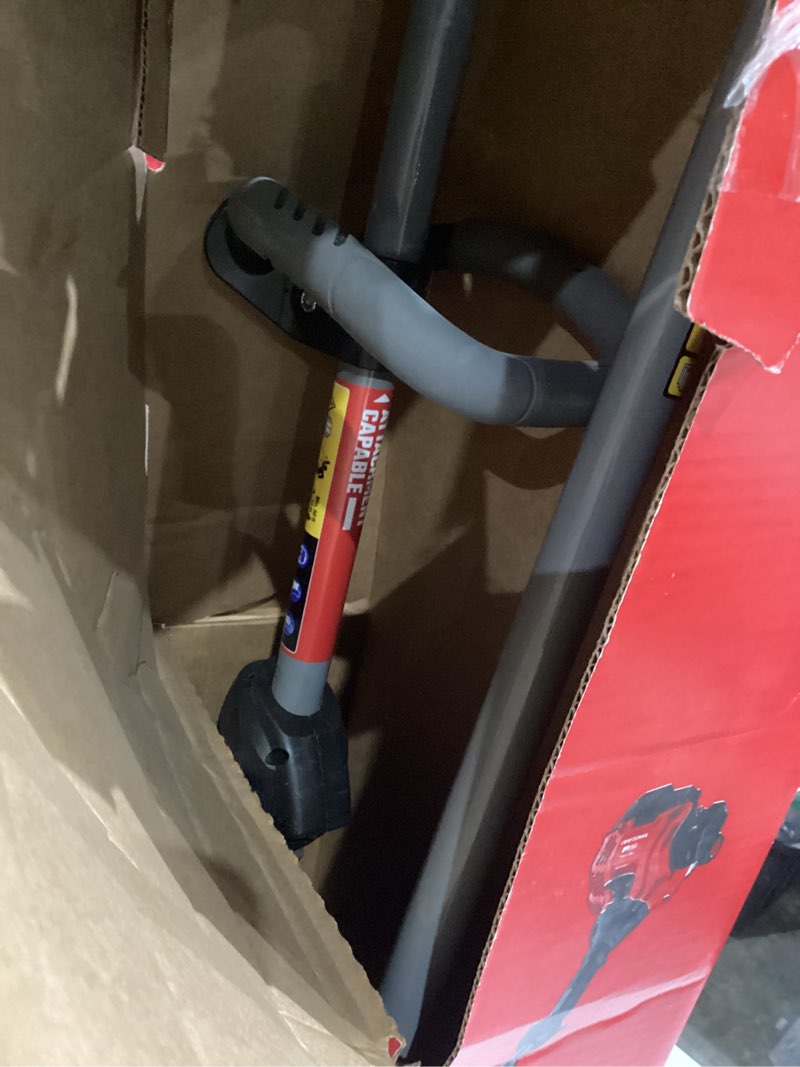 Condition photo showing As Is for craftsman ws2200 25-cc 2-cycle 17-in straight shaft attachment capable gas string trimmer