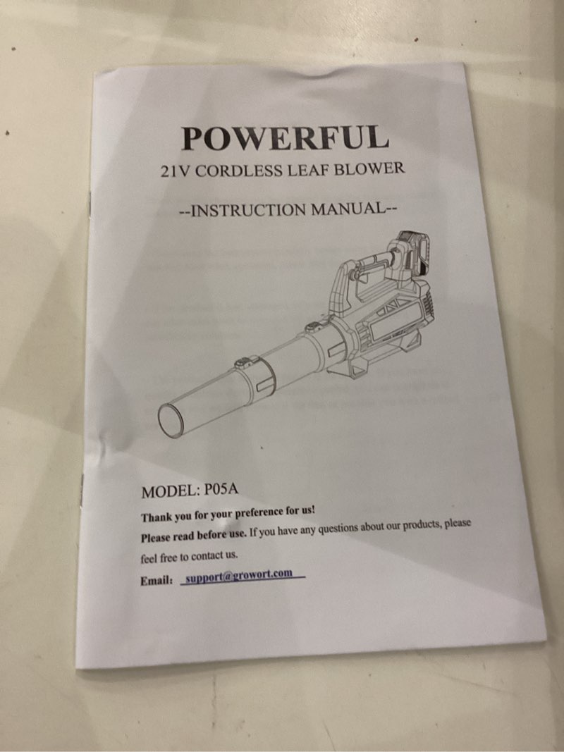 Leaf Blower Cordless (Upgraded) - 630CFM/160MPH, 21V Powerful Electric Cordless Leaf Blower with 2 x 4.0Ah Batteries and Charger, Battery Powered Leaf Blowers for Lawn Care, Patio, Yard, Dust, Snow