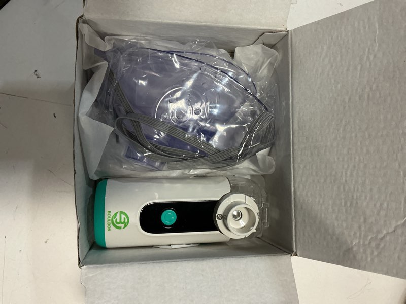 Condition photo showing Good Condition for Hand-held Nebulizer for Respiratory System, Portable Nebulizer with Self-Clean Mode, Rechargeable Nebulizer for Adults and Kids