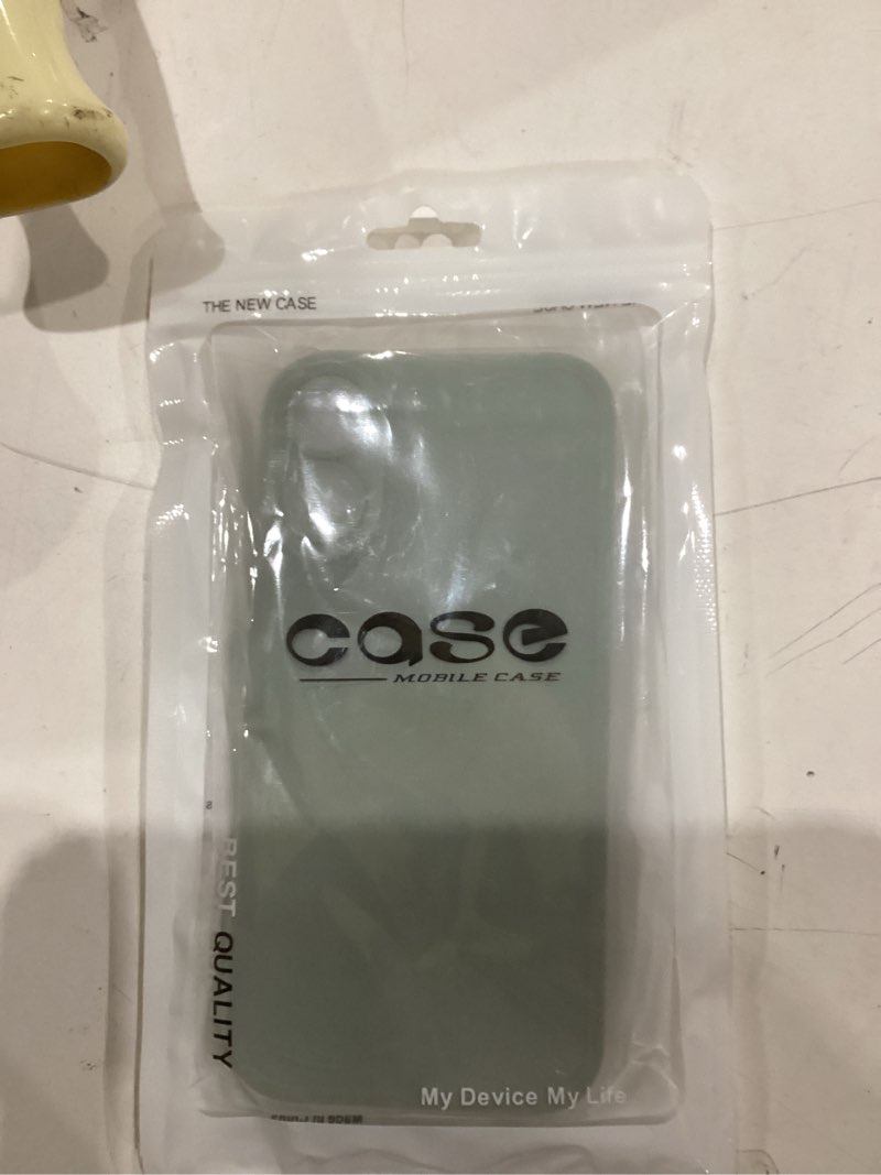 Condition photo showing New/Like New for Silicone Case for iPhone 16 Case 6.1-Inch, Women with Ring Holder Expanding Kickstand, Girl Cute Rubber Protective Phone Case (Green)