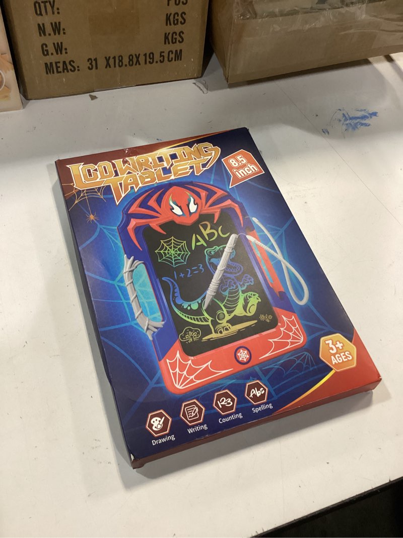 Condition photo showing New/Like New for Cool LCD Writing Tablet with Web Stylus & Web Grip – Fun Doodle Board for Kids, Colorful Drawing Pad Toys Gifts for 3 4 5 6 7 8 10 Year Old Boys Girls Toddler Age 3-4 4-6 6-8 8-12 Stocking Stuffers