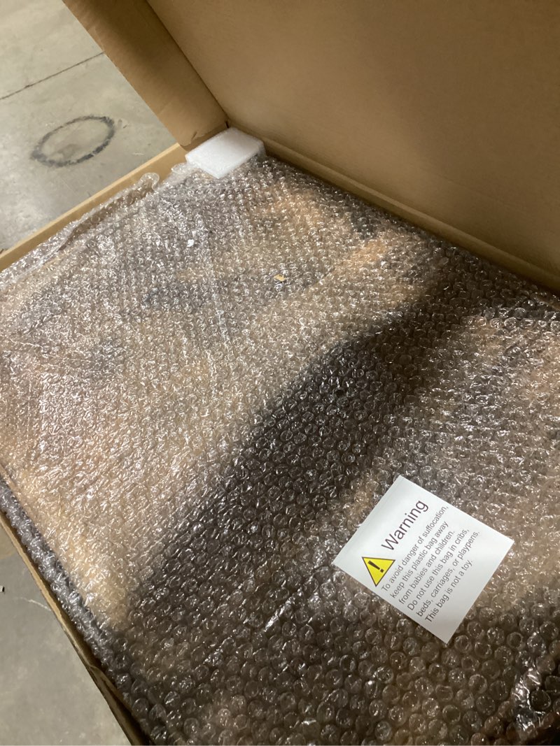 Condition photo showing New/Like New for Large Ottoman Wooden Trays, Wood Serving Tray with Handles, Large Ottoman Tray, Wooden Serving Trays for Coffee Tables, Living Rooms and Kitchens, 24 x 16 inch 24" x 16" x 1.6"