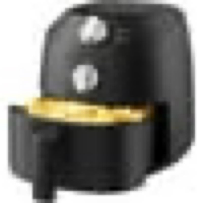 Compact 2.1-quart Air Fryer with 12 Menu Options, Adjustable Timer and Temperature Control 180-400 Degrees Fahrenheit, and Dishwasher-safe Non-stick Fry Basket