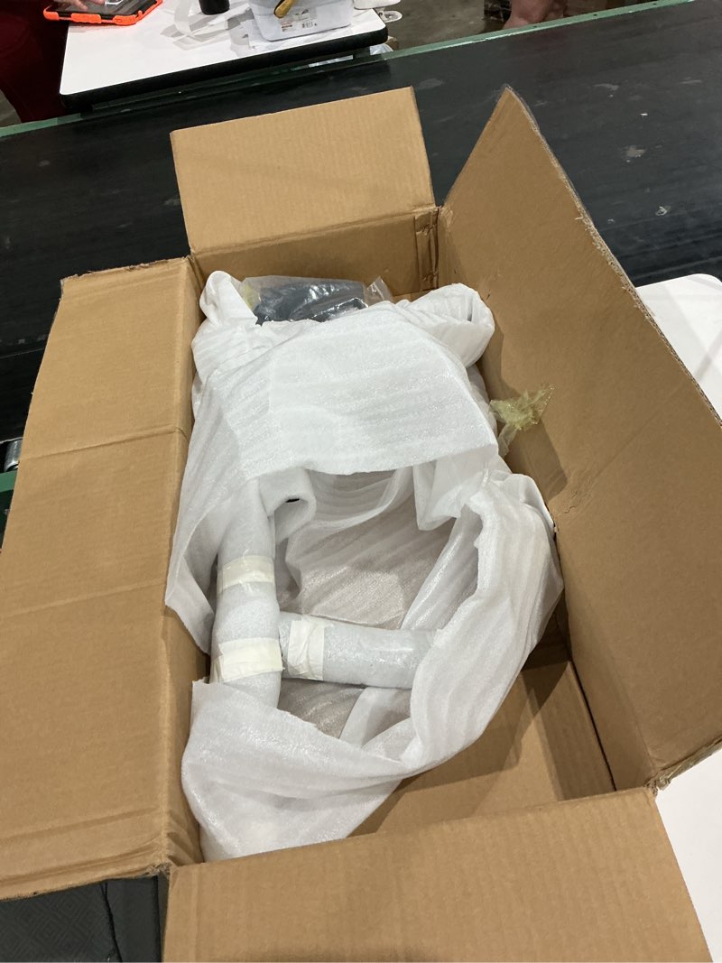 Condition photo showing As Is for 2014-2026 engine guard flat out crash bar compatible with harley davidson touring street road glide road king electra glide ultra limited, gloss black motorcycle bumper