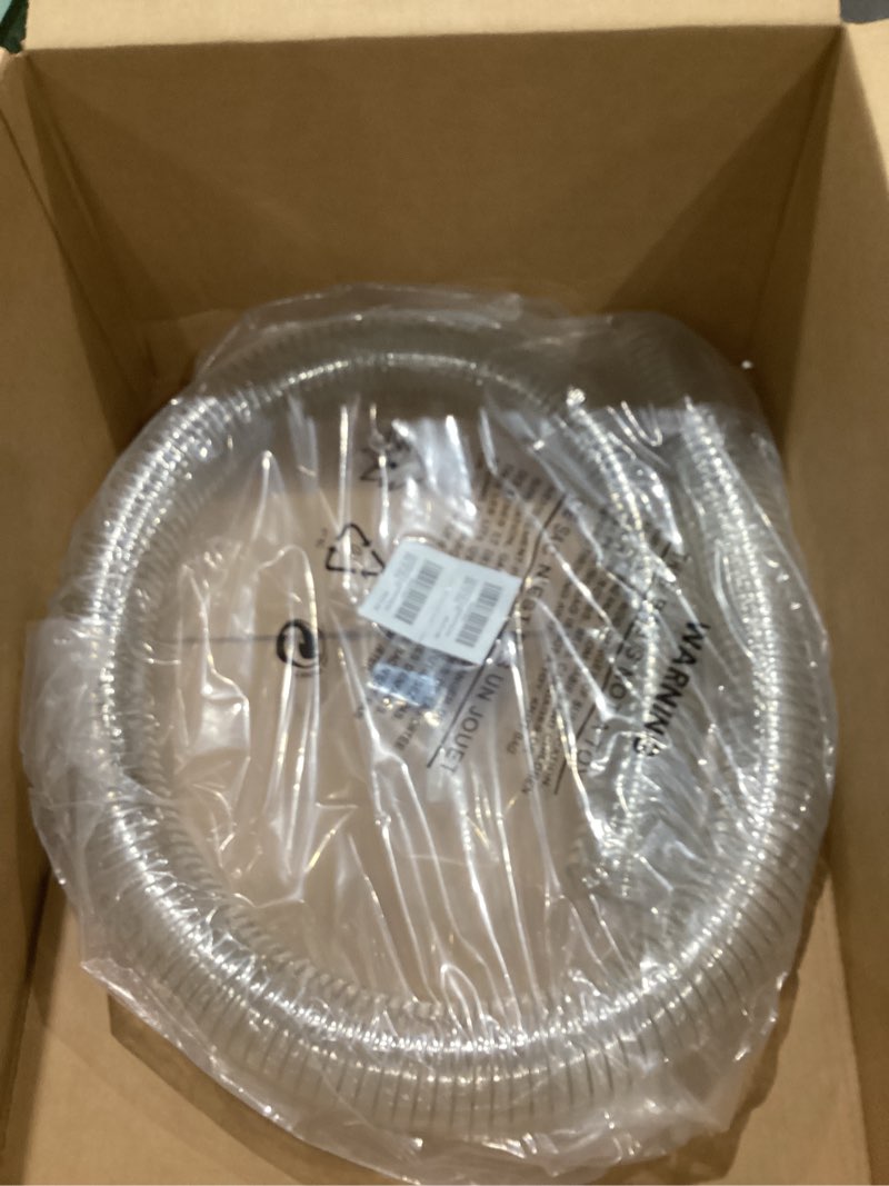 Condition photo showing Good Condition for suction hose 2"id x 5ft reinforced tubing pvc clear wire vinyl tubing,heavy duty spiral steel flexible hose,dust collection boat marine pump, drain 2"id 5 feet