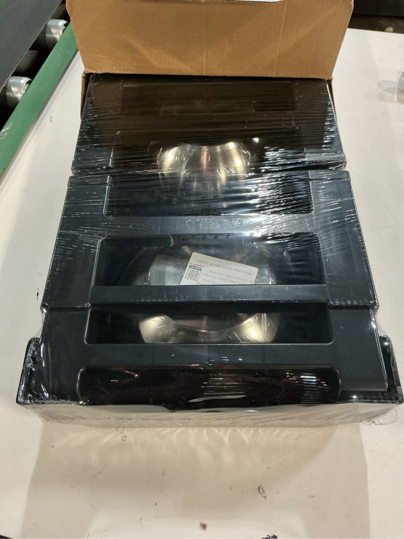Condition photo showing New/Like New for comesoon elevated dog bowls, 4 height adjustable raised bowl stand with 2 thick 50oz stainless steel food bowls non-slip feeder adjusts to 3.7'', 9.2'', 10.75'', 12.36'' black, (db-w01) black 8" for medium dogs