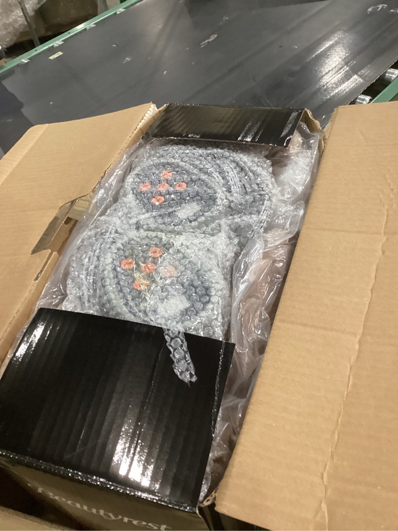 Condition photo showing New/Like New for Beautyrest Heated Blanket, Electric Blanket, Soft, Warm, Reversible Plush - Sherpa Heating Blanket with 20 Heat Settings, 1-10 hrs Timer Auto Shut Off, Machine Washable, King (90 inx100 in), Chocolate Chocolate King (90 in x 100 in)
