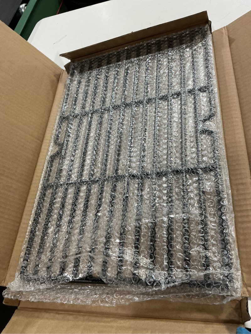 Condition photo showing Good Condition for direct store parts dc107 19 1/4 inch set of 2 porcelain coated cast iron cooking grid (12 3/8" x 19 1/4" for each) replacement for charmglow bbq grillware nexgrill weber jenn-air others
