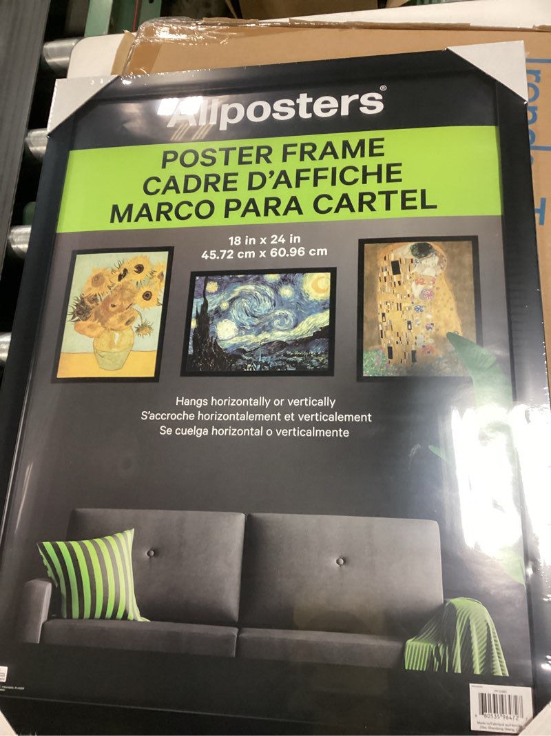 Condition photo showing New/Like New for Trends International Collector's Edition Black Poster Frame, 2021 Collector's Edition Black