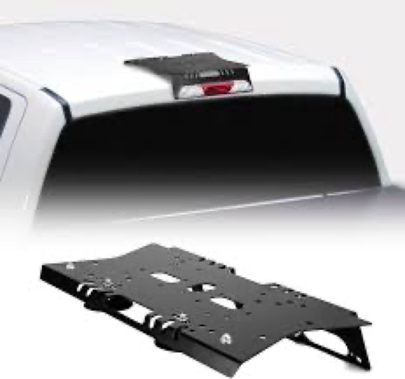 WeiSen No Drill Strobe Light Bar Cab Mount Kit Emergency Light Bar Compatible with Ford F-150 2015-2