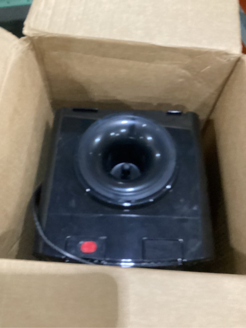 Condition photo showing As Is for Frigidaire EFWC498 - Top Loading Cooler Dispenser -Hot & Cold Water - Child Safety Lock - Innovative Slim & Sleek Design, Holds 3 or 5 Gallon Bottles - Black