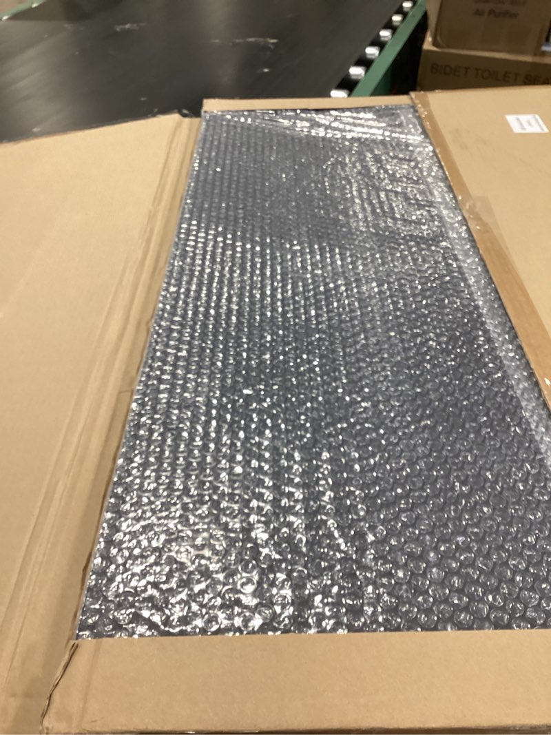 Condition photo showing Good Condition for 4 pack foam board 24"x36", 0.23" thick black poster board, acid-free double sided foam core board for presentation art, display, office, school projects, crafting, sign making black 24x36inch