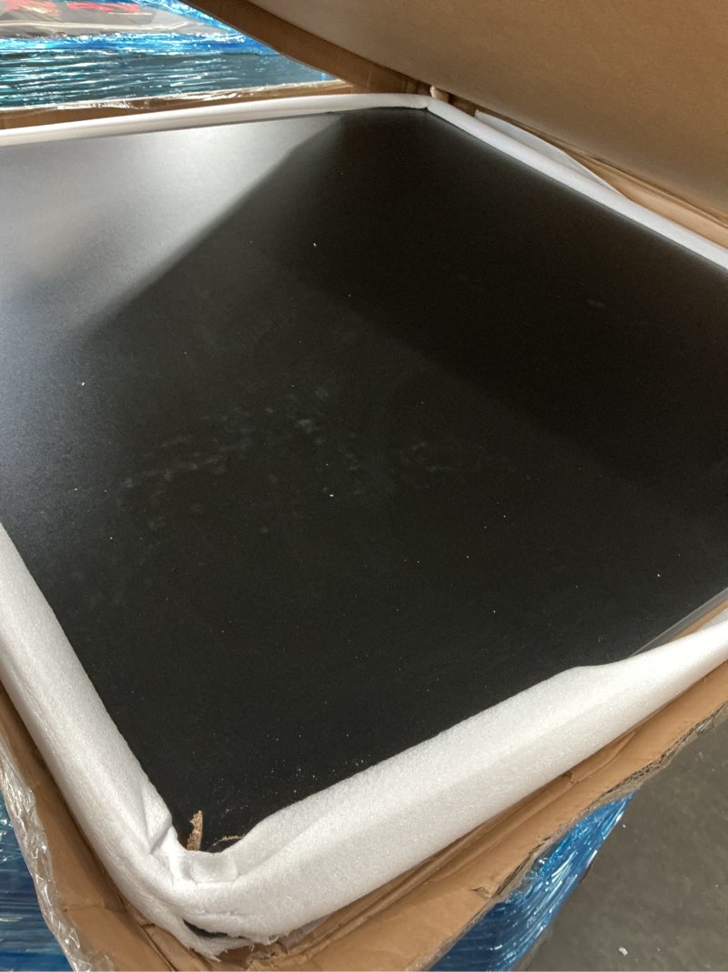 Condition photo showing Good Condition for flash furniture glenbrook 42'' square table top with black or mahogany reversible laminate top