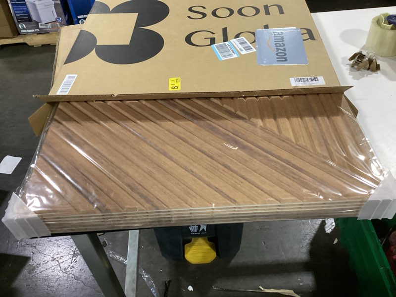 Condition photo showing Good Condition for Acoustical Wall Panels, 6-Piece 23.62 X 23.62 Inches Art Acoustic Panels, Decorative Acoustic Panels, Acoustic Wall Panels, Sound Absorbing Wall Art, Arcadian Vortex