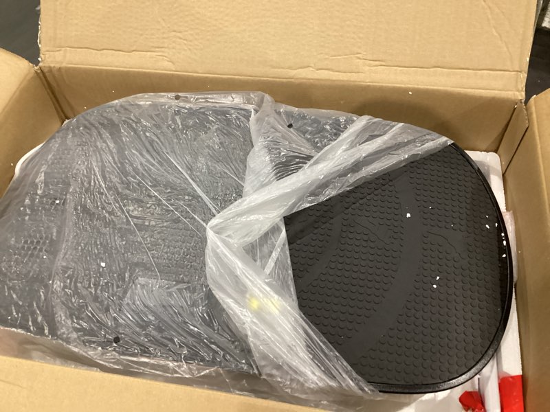 Condition photo showing Good Condition for merach vibration plate exercise machine, whole body workout equipment for women, bluetooth and silicone pedal, vibration plate with auto mode, vibrate fitness platform for home black